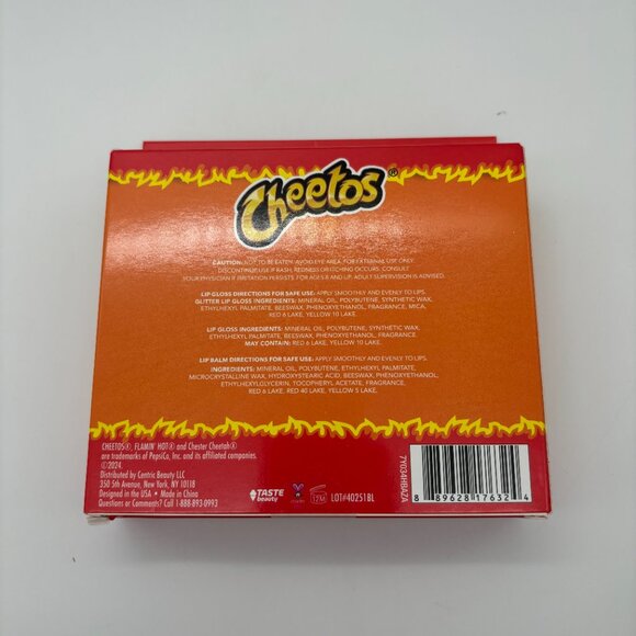 Cheetos 5 Piece Beauty Set, Lip Gloss Balm Lips Makeup Play NEW - Picture 2 of 2